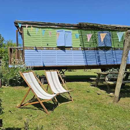 Roulotte Fleur Des Champs Villa Sigalens Luaran gambar