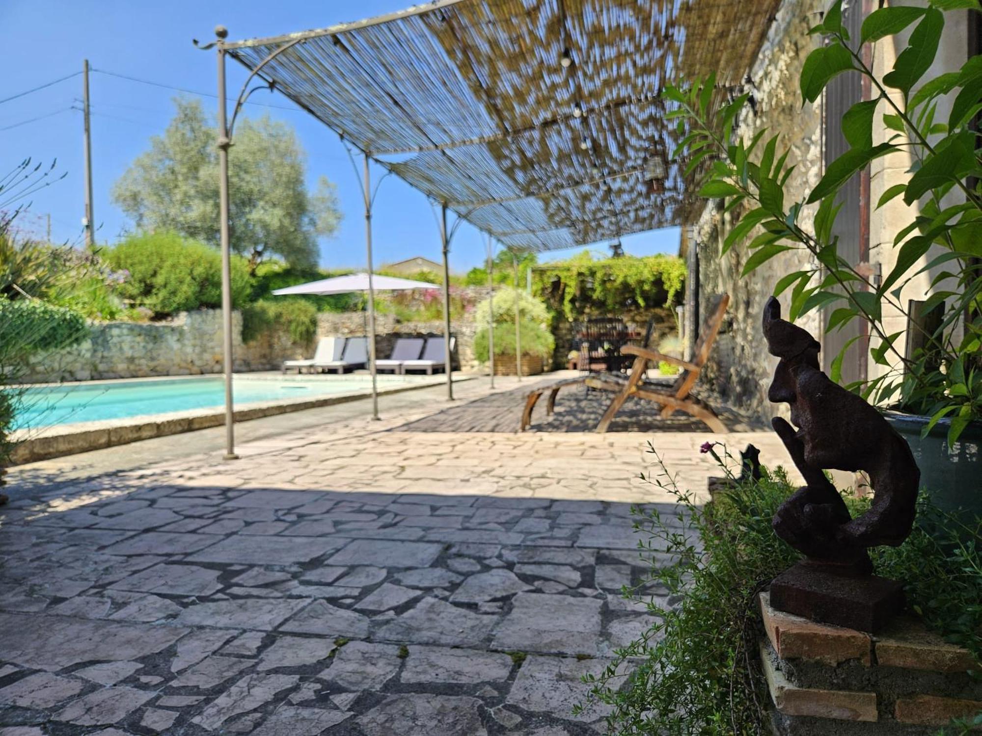 Roulotte Fleur Des Champs Villa Sigalens Luaran gambar