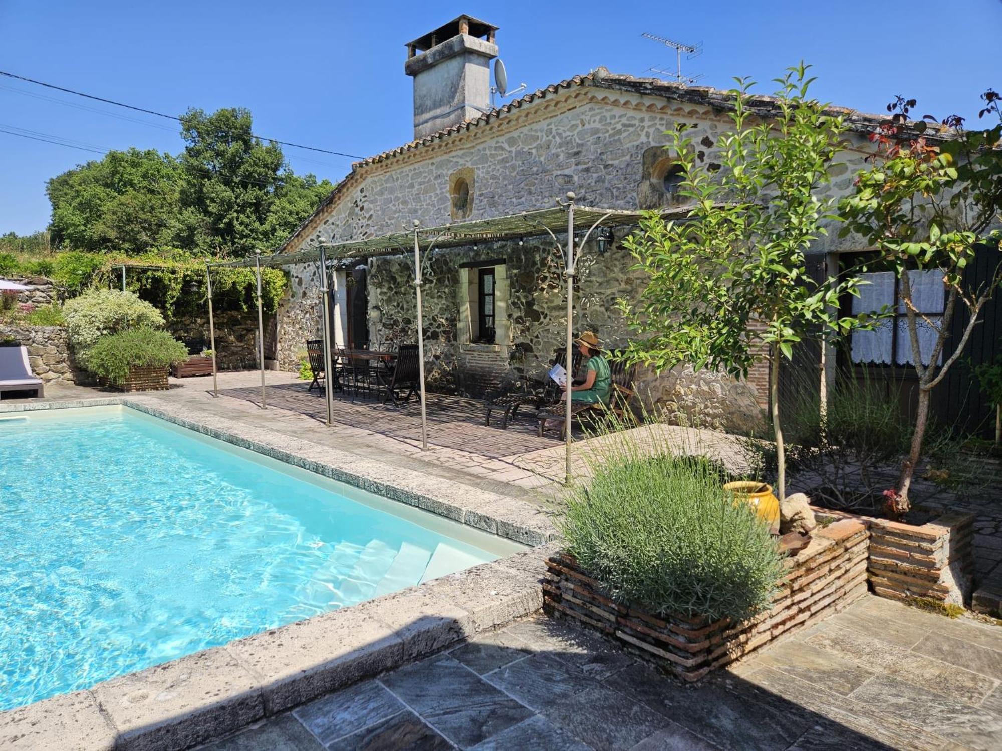 Roulotte Fleur Des Champs Villa Sigalens Luaran gambar